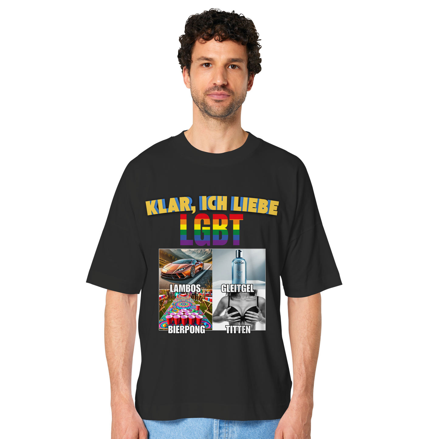 Klar, ich liebe LGBT! T-Shirt